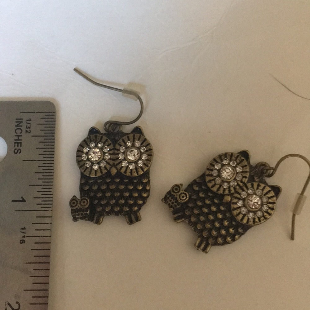 Owl earrings Forever 21